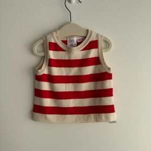 Zara Striped Sweater Tank Size 18-24 Months
